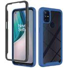 For OnePlus Nord N10 5G Starry Sky Solid Color Series Shockproof PC + TPU Protective Case(Royal Blue) - 1
