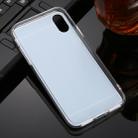 For iPhone XR TPU + Acrylic Luxury Plating Mirror Phone Case Cover(Gold) - 3