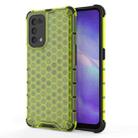 For Oppo Reno5 5G Shockproof Honeycomb PC + TPU Case(Green) - 1