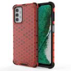 For Samsung Galaxy A32 5G Shockproof Honeycomb PC + TPU Case(Red) - 1
