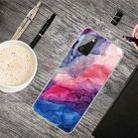 For Samsung Galaxy A02s (US Version) Marble Shockproof  TPU Protective Case(Abstract Red) - 1