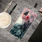 For Samsung Galaxy A21s Marble Shockproof  TPU Protective Case(Abstract Black) - 1