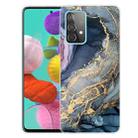 For Samsung Galaxy A72 5G / 4G Marble Shockproof  TPU Protective Case(Abstract Gold) - 1