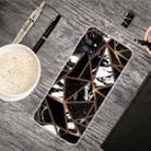 For Samsung Galaxy M31s Marble Shockproof  TPU Protective Case(Rhombus Black) - 1