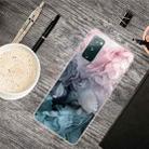 For Samsung Galaxy S20 FE Marble Shockproof  TPU Protective Case(Abstract Light Pink) - 1