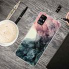For Samsung Galaxy S20 FE Marble Shockproof  TPU Protective Case(Abstract Black) - 1