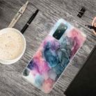 For Samsung Galaxy S20 FE Marble Shockproof  TPU Protective Case(Abstract Multicolor) - 1