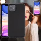 For iPhone 11 TPU + PC Anti-Gravity Dropproof Protective Back Cover(Black) - 1