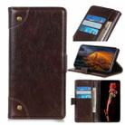 For Nokia 5.4 Copper Buckle Nappa Texture Horizontal Flip Leather Case with Holder & Card Slots & Wallet(Coffee) - 1