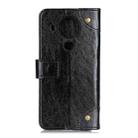 For Nokia 5.4 Copper Buckle Nappa Texture Horizontal Flip Leather Case with Holder & Card Slots & Wallet(Black) - 5