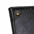 For Nokia 5.4 Copper Buckle Nappa Texture Horizontal Flip Leather Case with Holder & Card Slots & Wallet(Black) - 7