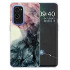 For OnePlus 9 Marble Pattern Shockproof  TPU Protective Case(Abstract Black) - 1