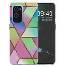 For OnePlus 9 Marble Pattern Shockproof  TPU Protective Case(Rhombus Gradient) - 1