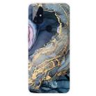For OnePlus Nord N100 Marble Pattern Shockproof  TPU Protective Case(Abstract Gold) - 1