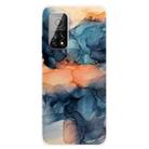 For Xiaomi Mi 10T 5G / 10T Pro 5G Marble Pattern Shockproof  TPU Protective Case(Abstract Blue) - 1