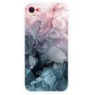 For iPhone SE 2022 / SE 2020 / 8 / 7 Marble Pattern Shockproof  TPU Protective Case(Abstract Light Pink) - 1