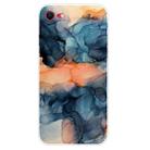 For iPhone SE 2022 / SE 2020 / 8 / 7 Marble Pattern Shockproof  TPU Protective Case(Abstract Blue) - 1