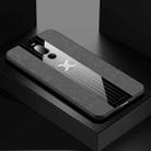 For Meizu Note 8 XINLI Stitching Cloth Texture Shockproof TPU Protective Case(Grey) - 1