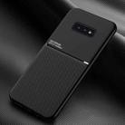 For Samsung Galaxy S10e Classic Tilt Strip Grain Magnetic Shockproof PC + TPU Case(Black) - 1