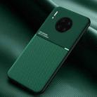 For Huawei Mate 30 Pro Classic Tilt Strip Grain Magnetic Shockproof PC + TPU Case(Green) - 1