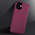 For iPhone 11 X-level Knight Series Ultra-thin All-inclusivePU Case(Wine Red) - 1