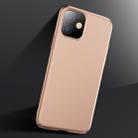 For iPhone 11 X-level Knight Series Ultra-thin All-inclusivePU Case(Gold) - 1