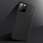 For iPhone 11 Pro Max X-level Knight Series Ultra-thin All-inclusivePU Case(Black) - 1