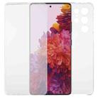 For Samsung Galaxy S21 Ultra 5G PC+TPU Ultra-thin Double-sided Full Coverage Transparent Soft Case - 1