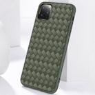 For iPhone 11 Pro JOYROOM Milan Series Weave Plaid Texture TPU Protective Case(Green) - 1