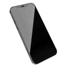 For iPhone 12 Pro Max hoco 0.33mm 2.5D Shatterproof Ultra-fine Edge Full-screen HD Tempered Film(Black) - 4