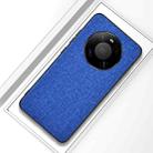 For Huawei Mate 40 Pro Shockproof Cloth Texture PC + TPU Protective Case(Style Blue) - 1