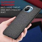 For Xiaomi Mi 11 Shockproof Cloth Texture PC + TPU Protective Case(Style Blue) - 2