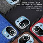 For Xiaomi Mi 11 Shockproof Cloth Texture PC + TPU Protective Case(Style Blue) - 7