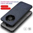For Huawei Mate 40 Pro Shockproof Splicing PU + Cloth Protective Case(Classical Gray) - 3