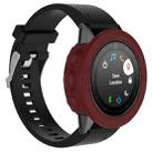 For Garmin Fenix 5S Solid Color Silicone Watch Protective Case(Red) - 1