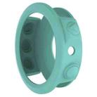 For Garmin Fenix 5X Solid Color Silicone Watch Protective Case(Mint Green) - 4