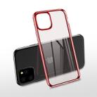 For iPhone 11 Pro X-level Dawn Series Transparent Ultra-thin TPU Case(Red) - 1