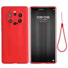 For Huawei Mate 40 RS Pure Color Liquid Silicone Shockproof Full Coverage Case(Red) - 1