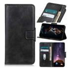 For OnePlus 9 Mirren Crazy Horse Texture Horizontal Flip Leather Case with Holder & Card Slots & Wallet(Black) - 1