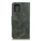 For Samsung Galaxy A02s EU Version 164mm Mirren Crazy Horse Texture Horizontal Flip Leather Case with Holder & Card Slots & Wallet(Dark Green) - 3