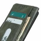 For Samsung Galaxy A02s EU Version 164mm Mirren Crazy Horse Texture Horizontal Flip Leather Case with Holder & Card Slots & Wallet(Dark Green) - 6