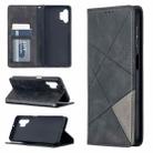 For Samsung Galaxy A32 5G Prismatic Invisible Magnetic Horizontal Flip Leather Case with Holder & Card Slots & Photo Frame(Black) - 1