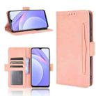 For Xiaomi Redmi 9T & Redmi Note 9 4G Skin Feel Calf Pattern Horizontal Flip Leather Case with Holder & Card Slots & Photo Frame(Pink) - 1