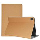 For Alldocube iPlay 40 Business Horizontal Flip Leather Protective Case with Holder(Golden) - 1