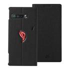 For Asus ROG Phone 3 ZS661KS ViLi DMX Series Shockproof TPU + PU Leather Magnetic Attraction Horizontal Flip Case with Card Slot & Holder(Black) - 1