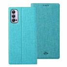 For OPPO Reno4 Pro 5G ViLi DMX Series Shockproof TPU + PU Leather Magnetic Attraction Horizontal Flip Case with Card Slot & Holder(Blue) - 1