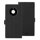 For Huawei Mate 40 ViLi K Series Shockproof TPU + PU Leather Magnetic Buckle Horizontal Flip Case with Card Slots & Wallet & Holder(Black) - 1