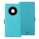 For Huawei Mate 40 ViLi K Series Shockproof TPU + PU Leather Magnetic Buckle Horizontal Flip Case with Card Slots & Wallet & Holder(Blue) - 1