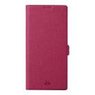 For Huawei Mate 40 Pro ViLi K Series Shockproof TPU + PU Leather Magnetic Buckle Horizontal Flip Case with Card Slots & Wallet & Holder(Rose Red) - 2