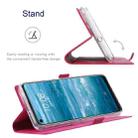For Huawei Mate 40 Pro ViLi K Series Shockproof TPU + PU Leather Magnetic Buckle Horizontal Flip Case with Card Slots & Wallet & Holder(Rose Red) - 7